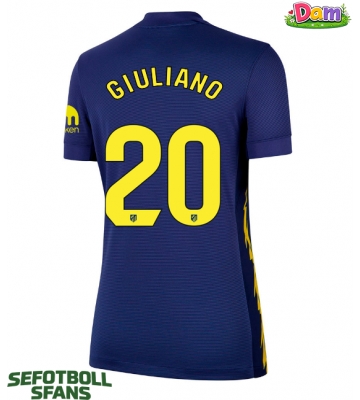 Atletico Madrid Giuliano Simeone #20 Bortatröja Kvinnor 2025-26 Kortärmad